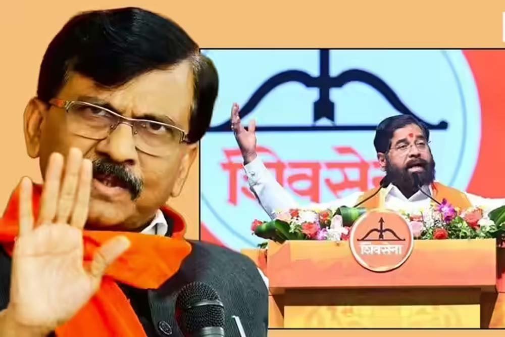 शिंदे बनाम ठाकरे: ‘कुत्ता-शेर’ बयान पर महाराष्ट्र की सियासत गरमाई, संजय राउत का पलटवार शिंदे बनाम ठाकरे: ‘कुत्ता-शेर’ बयान पर महाराष्ट्र की सियासत गरमाई, संजय राउत का पलटवार