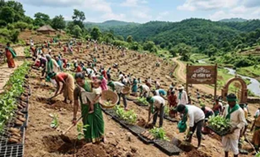 पर्यावरण दिवस पर यूपी ने पूरा किया 5 करोड़ पौधे लगाने का लक्ष्य पर्यावरण दिवस पर यूपी ने पूरा किया 5 करोड़ पौधे लगाने का लक्ष्य