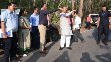 उप मुख्यमंत्री अरुण साव ने 308 करोड़ की लागत से बन रहे केशकाल घाट बायपास रुट का किया निरीक्षण