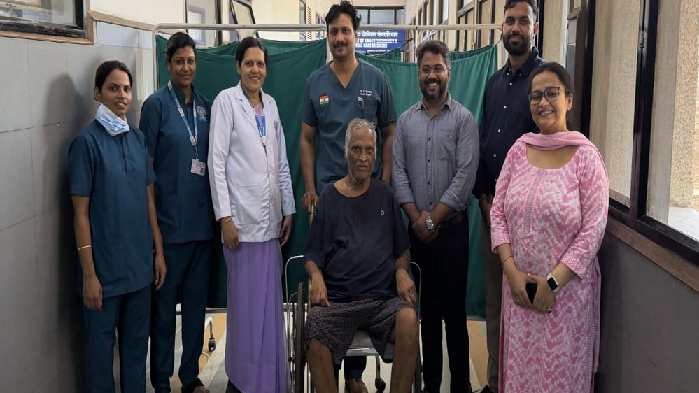 बीएमएचआरसी में 12 किलो के जटिल ओवरी ट्यूमर की सफल सर्जरी बीएमएचआरसी में 12 किलो के जटिल ओवरी ट्यूमर की सफल सर्जरी