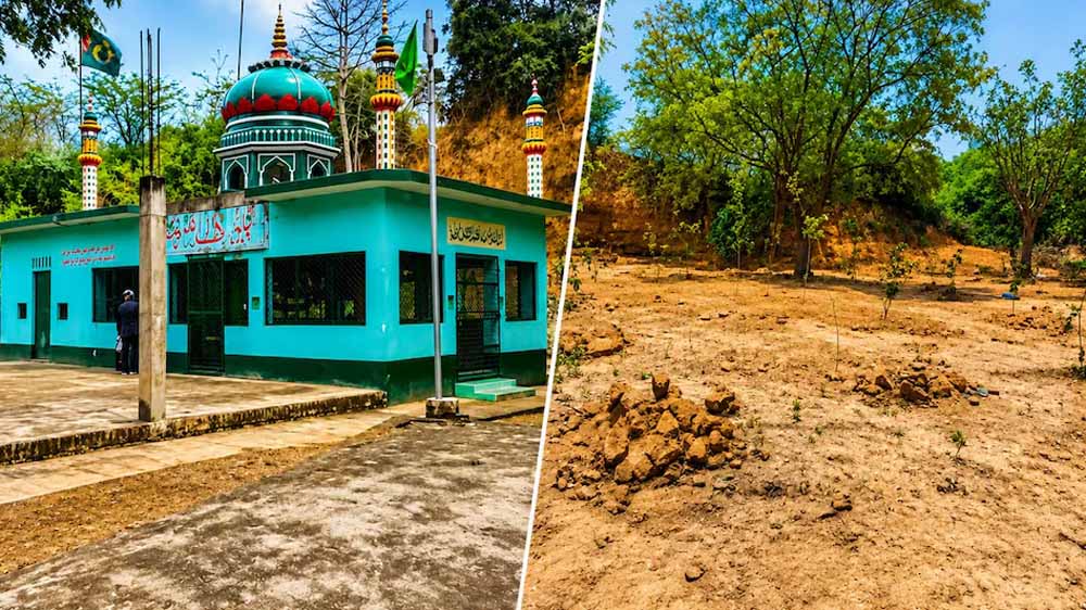 इटावा में मजार पर प्रशासन की कार्रवाई, रात में ध्वस्तीकरण के बाद सुबह दिखी हरियाली इटावा में मजार पर प्रशासन की कार्रवाई, रात में ध्वस्तीकरण के बाद सुबह दिखी हरियाली