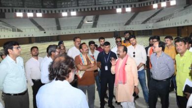 बहतराई खेल प्रशिक्षण केन्द्र में निर्माण और मरम्मत के कार्यों में देरी पर भड़के उप मुख्यमंत्री अरुण साव बहतराई खेल प्रशिक्षण केन्द्र में निर्माण और मरम्मत के कार्यों में देरी पर भड़के उप मुख्यमंत्री अरुण साव