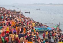बक्सर में आर्द्रा स्नान पर उमड़ा आस्था का सैलाब, 20 हजार श्रद्धालुओं ने गंगा में लगाई डुबकी