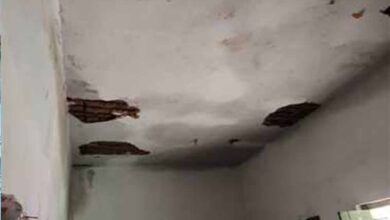 कोंडागांव में पंचायत भवन की छत का पलस्तर गिरा, दो प्रशिक्षु युवतियां घायल