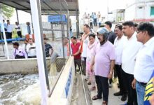 रायपुर का निरीक्षण करने में स्कूटी से निकले उप मुख्यमंत्री अरुण साव