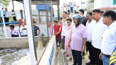 रायपुर का निरीक्षण करने में स्कूटी से निकले उप मुख्यमंत्री अरुण साव