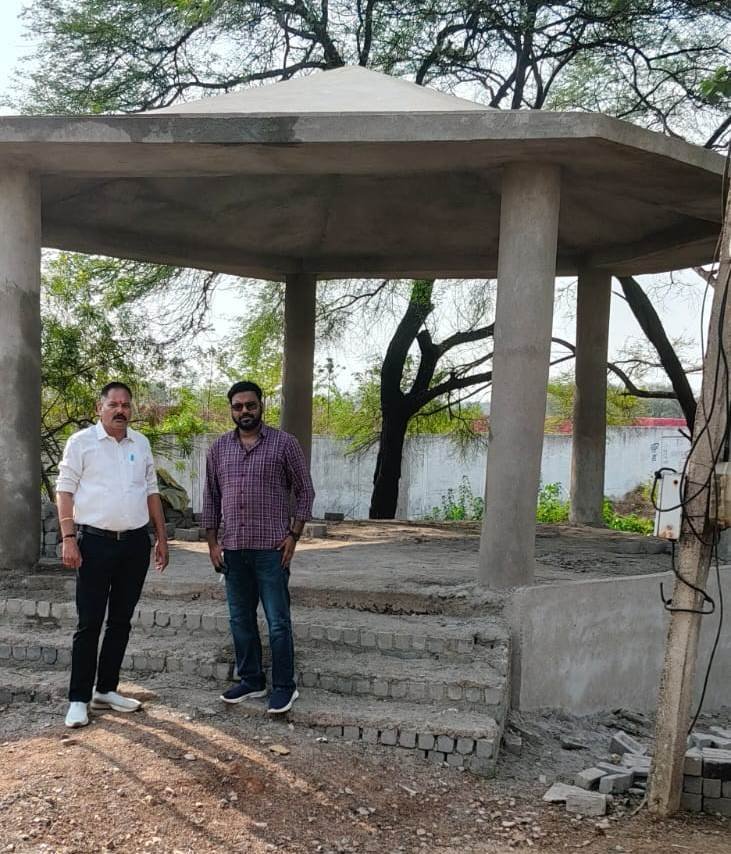 जामुल में कराया जा रहा है सियान सदन का निर्माण