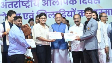 छत्तीसगढ़ में खेलों के लिए बेहतर वातावरण और आधुनिक अधोसंरचना का हो रहा विकास – मुख्यमंत्री साय छत्तीसगढ़ में खेलों के लिए बेहतर वातावरण और आधुनिक अधोसंरचना का हो रहा विकास – मुख्यमंत्री साय