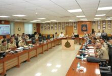 दो दिवसीय पुलिस महानिरीक्षक जोन/विसबल जोन की त्रैमासिक समीक्षा बैठक संपन्न