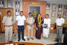 पुलिस मुख्यालय परिवार द्वारा 11 सेवानिवृत्‍त कर्मचारियों को दी गई भावभीनी विदाई