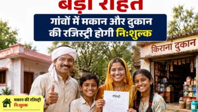 मध्य प्रदेश के ग्रामीणों को बड़ी राहत, गांवों में मकान और दुकान की रजिस्ट्री होगी निःशुल्क मध्य प्रदेश के ग्रामीणों को बड़ी राहत, गांवों में मकान और दुकान की रजिस्ट्री होगी निःशुल्क