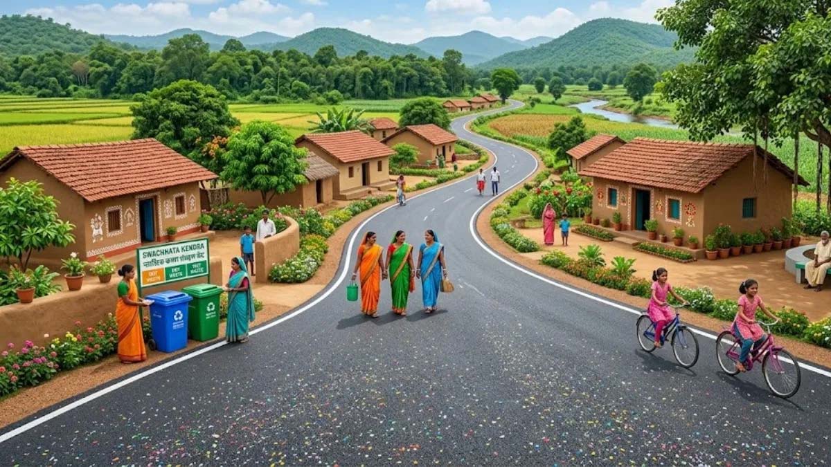 झारखंड के गांवों में कचरे से बनेगी सड़क, स्वच्छता के साथ मिलेगा रोजगार भी झारखंड के गांवों में कचरे से बनेगी सड़क, स्वच्छता के साथ मिलेगा रोजगार भी