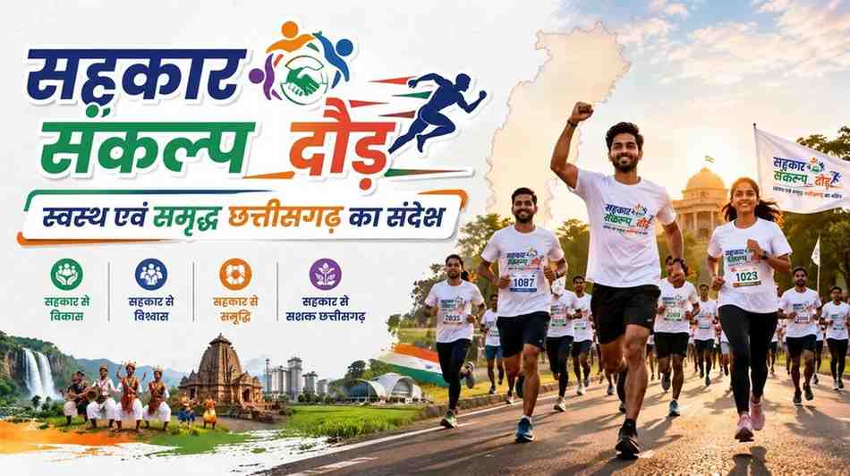 3 जुलाई को रायपुर में दौड़ेगा छत्तीसगढ़, होगा भव्य ‘सहकार संकल्प दौड़’ का आयोजन 3 जुलाई को रायपुर में दौड़ेगा छत्तीसगढ़, होगा भव्य ‘सहकार संकल्प दौड़’ का आयोजन