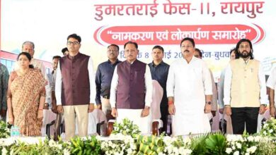 डुमरतराई थोक बाजार से व्यापार एवं राेजगार दोनों को मिलेगा बढ़ावा – मुख्यमंत्री विष्णु देव साय डुमरतराई थोक बाजार से व्यापार एवं राेजगार दोनों को मिलेगा बढ़ावा – मुख्यमंत्री विष्णु देव साय
