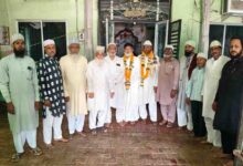 अल फ़लह मुस्लिम वेल फेयर सोसाइटी शांति नगर ने हाजियों का किया इस्तकबाल अल फ़लह मुस्लिम वेल फेयर सोसाइटी शांति नगर ने हाजियों का किया इस्तकबाल