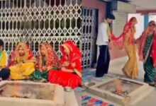 अमरोहा में तीन बहनों ने एक ही युवक से रचाई शादी, वीडियो वायरल होने से मचा बवाल