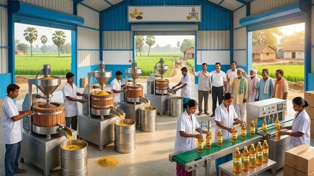 समस्तीपुर में सात कोल्ड प्रेस ऑयल मिलें, किसानों को मिलेगा अनुदान और लाभ