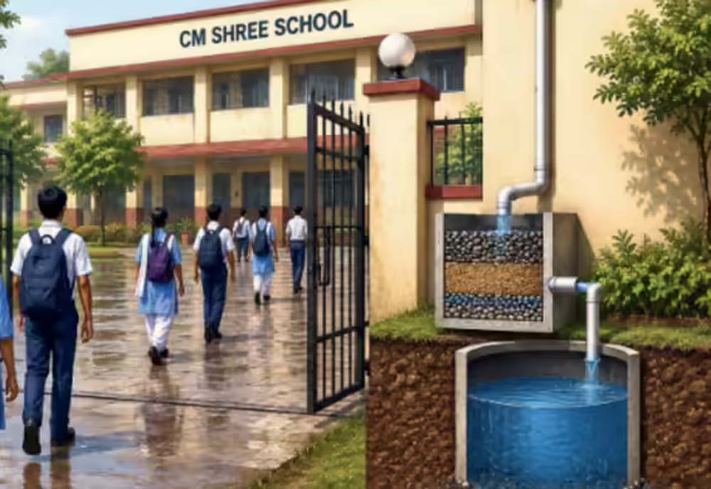 दिल्ली के सीएम श्री स्कूलों में लगेगा रेन वाटर हार्वेस्टिंग सिस्टम, भूजल होगा रिचार्ज