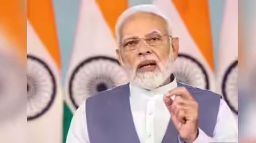 भारत बना वैश्विक रक्षा साझेदार, मोदी ने पिनाका और कुशा मिसाइलों की सफलता गिनाई भारत बना वैश्विक रक्षा साझेदार, मोदी ने पिनाका और कुशा मिसाइलों की सफलता गिनाई