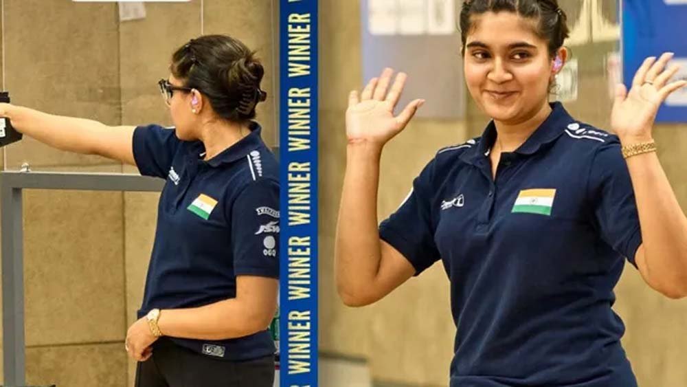 ईशा सिंह ने मनु भाकर को पछाड़ा, ISSF वर्ल्ड कप में जीता गोल्ड ईशा सिंह ने मनु भाकर को पछाड़ा, ISSF वर्ल्ड कप में जीता गोल्ड
