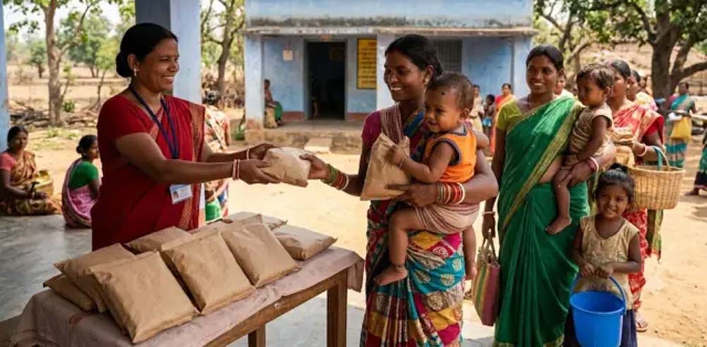 झारखंड में चार महीने बाद गर्भवती महिलाओं और बच्चों को फिर मिलेगा पोषाहार राशन झारखंड में चार महीने बाद गर्भवती महिलाओं और बच्चों को फिर मिलेगा पोषाहार राशन