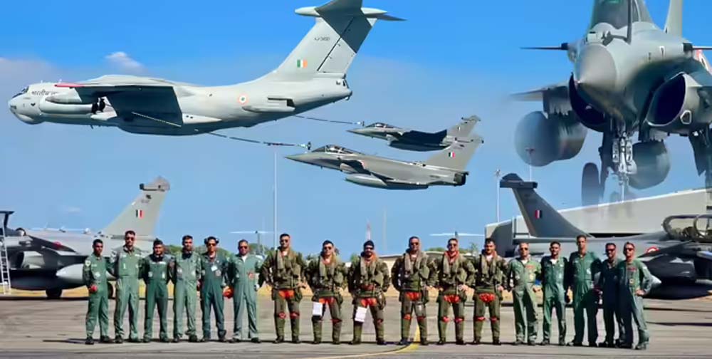 ऑस्ट्रेलिया पहुंचा भारत का राफेल बेड़ा, पिच ब्लैक अभ्यास में दिखेगी ताकत ऑस्ट्रेलिया पहुंचा भारत का राफेल बेड़ा, पिच ब्लैक अभ्यास में दिखेगी ताकत