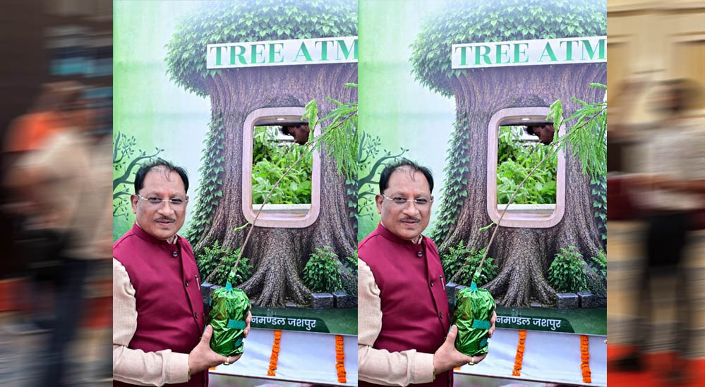 आज लगाया गया हर पौधा आने वाली पीढ़ियों के सुरक्षित भविष्य का आधार बनेगा : मुख्यमंत्री विष्णुदेव साय आज लगाया गया हर पौधा आने वाली पीढ़ियों के सुरक्षित भविष्य का आधार बनेगा : मुख्यमंत्री विष्णुदेव साय