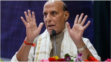 राजनाथ सिंह का कांग्रेस पर हमला, बोले- RSS को प्रमाणपत्र की जरूरत नहीं