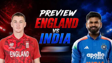 IND vs ENG 1st T20I: आज भारत-इंग्लैंड की टक्कर, मैच से पहले आई बुरी खबर, बारिश बिगाड़ सकती है खेल IND vs ENG 1st T20I: आज भारत-इंग्लैंड की टक्कर, मैच से पहले आई बुरी खबर, बारिश बिगाड़ सकती है खेल