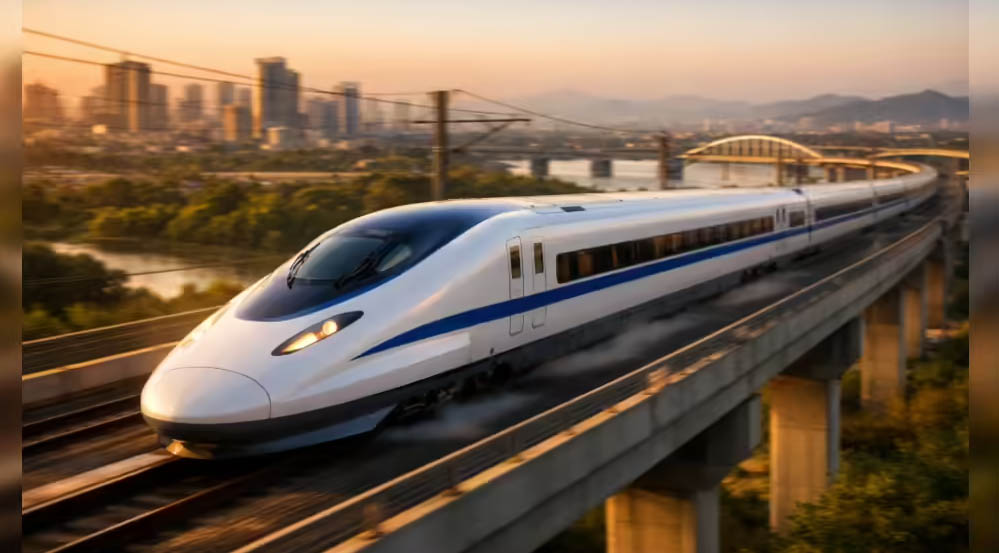 15 अगस्त से दौड़ेगी बुलेट ट्रेन! 2 घंटे में 600 KM का सफर, 12 स्टेशनों पर मिलेगा स्टॉपेज 15 अगस्त से दौड़ेगी बुलेट ट्रेन! 2 घंटे में 600 KM का सफर, 12 स्टेशनों पर मिलेगा स्टॉपेज