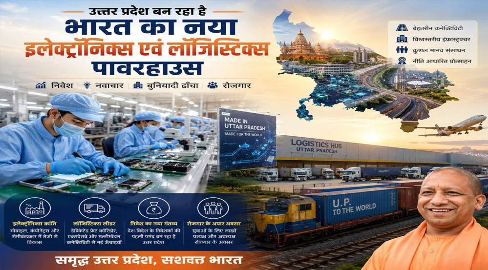 योगी सरकार में यूपी बना देश का इलेक्ट्रॉनिक्स पावरहाउस योगी सरकार में यूपी बना देश का इलेक्ट्रॉनिक्स पावरहाउस