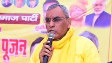 अखिलेश के प्रदर्शन पर राजभर का पलटवार, बोले- ‘How Can You Rok’ वाले धर्मेंद्र यादव का इतिहास देखिए