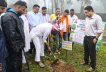 अमरकंटक में ‘अमृत हरित महा अभियान’ के तहत 3 हजार पौधों का वृहद पौधारोपण