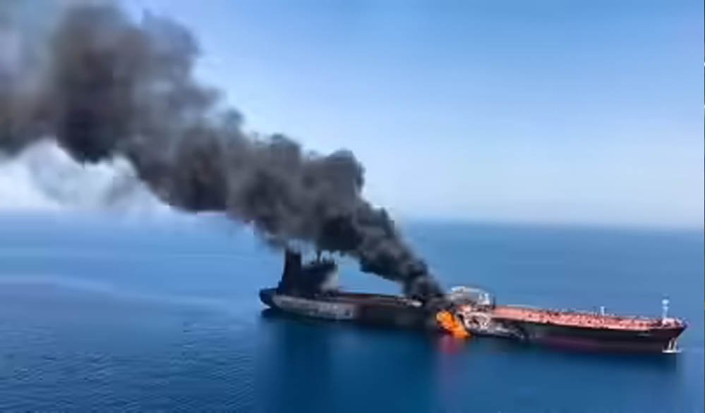 होर्मुज स्ट्रेट के पास LPG टैंकर पर मिसाइल हमला, 28 भारतीय सवार; भारतीय दूतावास ने जारी किया बयान