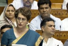 संसद में प्रियंका गांधी के बयान पर बवाल, स्पीकर ने रिकॉर्ड से हटवाए शब्द; एंटी पेपर लीक बिल पर सरकार को घेरा