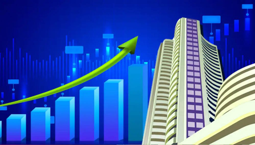 शेयर बाजार में जोरदार तेजी! सेंसेक्स 888 अंक उछला, निवेशकों की झोली में आए ₹4 लाख करोड़ शेयर बाजार में जोरदार तेजी! सेंसेक्स 888 अंक उछला, निवेशकों की झोली में आए ₹4 लाख करोड़