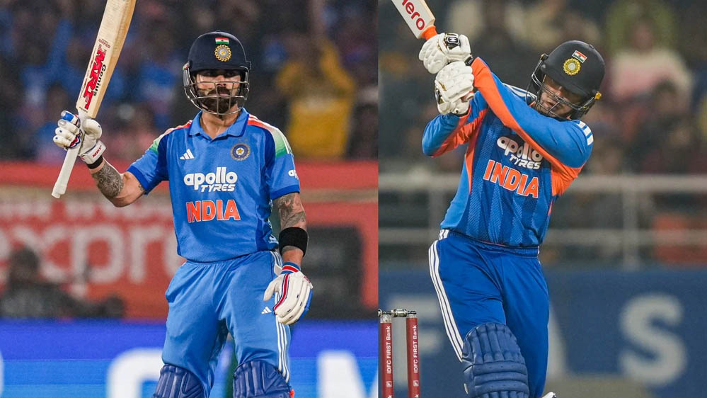 T20I में 100 छक्के लगाने वाले 5 भारतीय बल्लेबाज, पाकिस्तान का एक भी खिलाड़ी नहीं बना जगह T20I में 100 छक्के लगाने वाले 5 भारतीय बल्लेबाज, पाकिस्तान का एक भी खिलाड़ी नहीं बना जगह