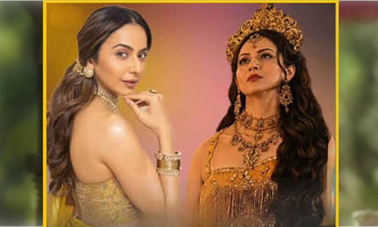 ‘रामायण’ में शूर्पणखा बनीं रकुल प्रीत का ग्लैमरस लुक वायरल, सोशल मीडिया पर मीम्स की आई बाढ़ ‘रामायण’ में शूर्पणखा बनीं रकुल प्रीत का ग्लैमरस लुक वायरल, सोशल मीडिया पर मीम्स की आई बाढ़