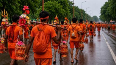 10 लाख कांवड़ियों की तैयारी! गाजियाबाद में 300 कांवड़ कैंप, 12 अगस्त तक ट्रैफिक डायवर्जन और कड़ी सुरक्षा