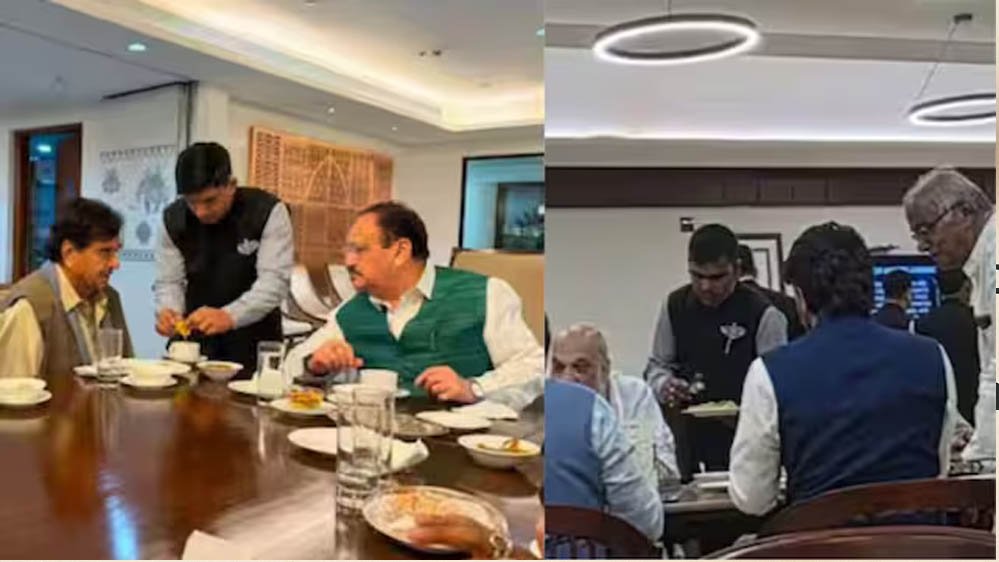 जेपी नड्डा से शत्रुघ्न सिन्हा की मुलाकात से बढ़ीं अटकलें, क्या TMC में होने वाली है बड़ी टूट? जेपी नड्डा से शत्रुघ्न सिन्हा की मुलाकात से बढ़ीं अटकलें, क्या TMC में होने वाली है बड़ी टूट?