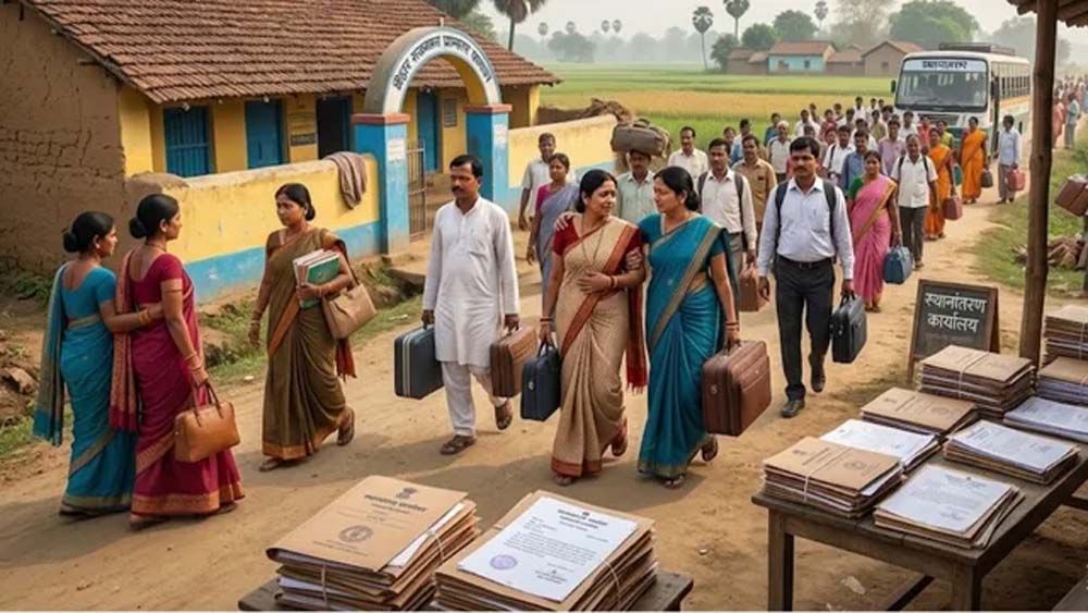बिहार के 40 हजार शिक्षक होंगे शिफ्ट, नई ट्रांसफर नीति से बदलेगा समीकरण बिहार के 40 हजार शिक्षक होंगे शिफ्ट, नई ट्रांसफर नीति से बदलेगा समीकरण