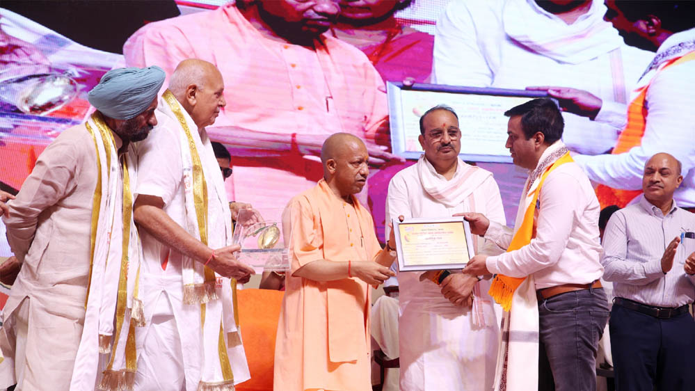 मुख्यमंत्री ने किया उत्कृष्ट किसानों का सम्मान