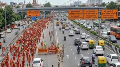 कांवड़ यात्रा को लेकर दिल्ली में ट्रैफिक प्लान जारी, कई रास्तों पर प्रतिबंध