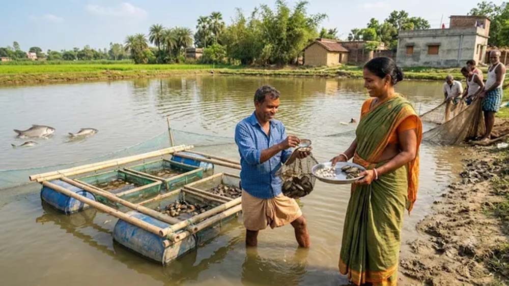 बिहार में मछली के साथ मोती पालन, किसानों की बढ़ेगी आमदनी अब बिहार में मछली के साथ मोती पालन, किसानों की बढ़ेगी आमदनी अब