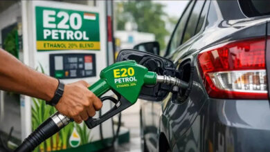 E20 पेट्रोल पर बड़ा खुलासा! 53% कार मालिकों ने बताया फेल, 66% ने कहा- माइलेज हुआ कम E20 पेट्रोल पर बड़ा खुलासा! 53% कार मालिकों ने बताया फेल, 66% ने कहा- माइलेज हुआ कम