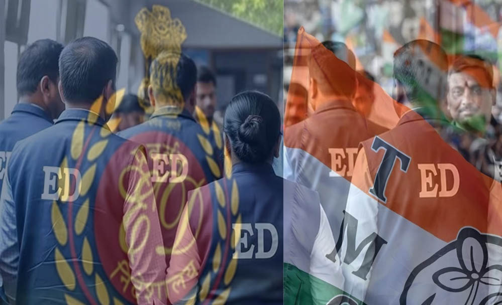 TMC फंड केस में ED का बड़ा एक्शन, कोलकाता के 5 ठिकानों पर छापेमारी; अभिषेक बनर्जी की चार्टर्ड फ्लाइट जांच के घेरे में TMC फंड केस में ED का बड़ा एक्शन, कोलकाता के 5 ठिकानों पर छापेमारी; अभिषेक बनर्जी की चार्टर्ड फ्लाइट जांच के घेरे में