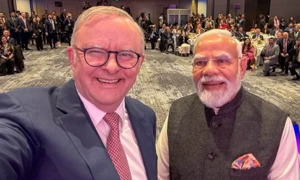ऑस्ट्रेलियाई पेंशन फंड का भारत पर बड़ा भरोसा, NIIF में ₹2,800 करोड़ से ज्यादा का अतिरिक्त निवेश; PM मोदी ने किया स्वागत ऑस्ट्रेलियाई पेंशन फंड का भारत पर बड़ा भरोसा, NIIF में ₹2,800 करोड़ से ज्यादा का अतिरिक्त निवेश; PM मोदी ने किया स्वागत