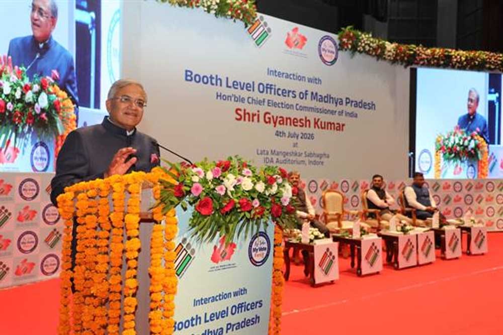 बूथ लेवल अधिकारी (बीएलओ) होते हैं लोकतंत्र की नींव : मुख्य निर्वाचन आयुक्त कुमार बूथ लेवल अधिकारी (बीएलओ) होते हैं लोकतंत्र की नींव : मुख्य निर्वाचन आयुक्त कुमार