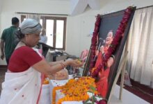 तीजनबाई की अस्थियां प्रयागराज संगम में विसर्जित, गनियारी में आज श्रद्धांजलि सभा