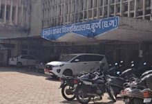 दुर्ग में 4 साल की देरी से तैयार हुई यूनिवर्सिटी बिल्डिंग, अब लोकार्पण का इंतजार